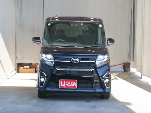 タント カスタムＲＳ　　　純正７型ナビ　バックカメラ　１年間無料保証　両側パワスライドドア　レーンキープＡ　ＩＳＴＯＰ　地デジ　ＢＴ対応　ＥＴＣ　オートＬＥＤ　前方用ドライブレコーダー　運転席・助手席シートヒーター　キーフリー　コーナーセンサー　オートエアコン（3枚目）