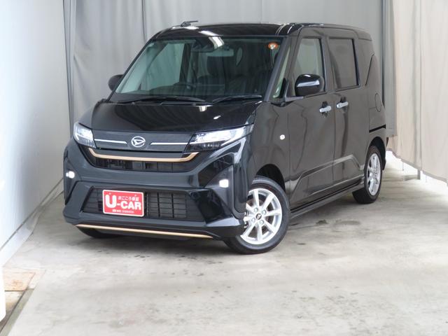 ムーヴ Ｇ　助手席側パワースライドドア　バックカメラ　１年間無料保証　元試乗車　衝突被害軽減ブレーキ　ＬＥＤ　コーナーセンサー　純正９型ディスプレイオーディオ　前後ドラレコ　電動パーキングブレーキ　Ｂｌｕｅｔｏｏｔｈ対応　ワイヤレス充電　ノーブルシックスタイル（2枚目）