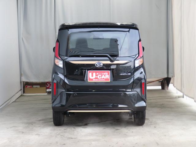 ムーヴ Ｇ　助手席側パワースライドドア　バックカメラ　１年間無料保証　元試乗車　衝突被害軽減ブレーキ　ＬＥＤ　コーナーセンサー　純正９型ディスプレイオーディオ　前後ドラレコ　電動パーキングブレーキ　Ｂｌｕｅｔｏｏｔｈ対応　ワイヤレス充電　ノーブルシックスタイル（5枚目）