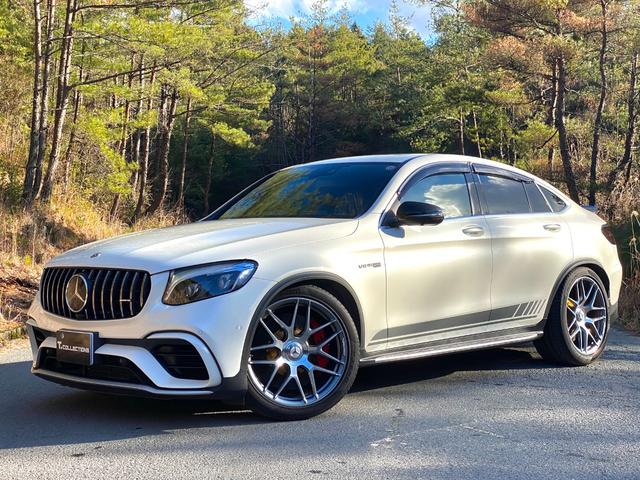 Mercedes Amg Glc Glc63 S 4matic Coupe 2018 Pearl White 12000 Km Details Japanese Used Cars Goo Net Exchange
