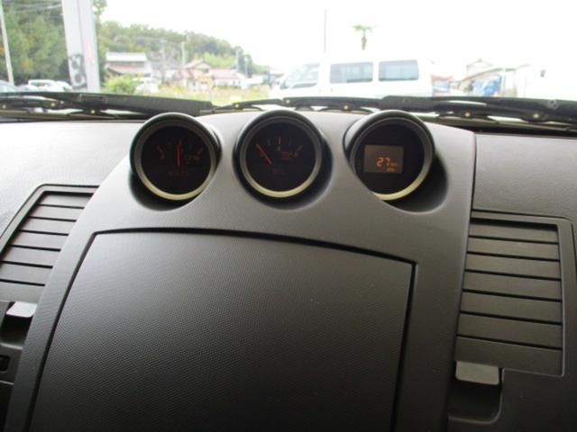 フェアレディZ バージョンST 禁煙車 レザーシート シートヒーター フジツボマフラー メモリーナビ バックカメラ ETC キーレス HID オートマ車両(17枚目)