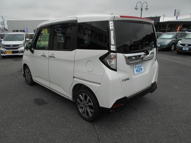 タンク カスタムＧ－Ｔ　１オーナー　禁煙車　社外９インチメモリーナビ　ＣＤ・ＤＶＤ再生　フルセグＴＶ　Ｂｌｕｅｔｏｏｔｈ接続　バックカメラ　インテリキー（スペア有）　両側パワースライドドア　ＥＴＣ　スマートアシスト　純正ＡＷ（23枚目）