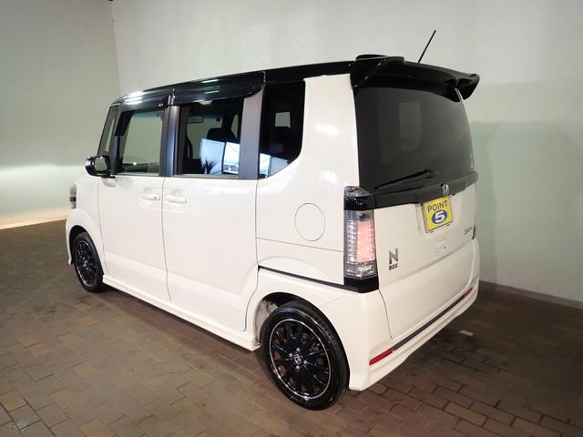 Ｎ－ＢＯＸカスタム Ｇ・ターボＡパッケージ　ワンオーナー　禁煙車　社外ＳＤナビ　ＣＤ・ＤＶＤ再生　フルセグＴＶ　Ｂｌｕｅｔｏｏｔｈ接続　バックカメラ　インテリキー（スペア有）　ＥＴＣ　ＨＩＤ　衝突軽減ブレーキ　両側パワースライドドア　純正ＡＷ（23枚目）