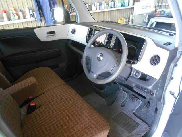 モコ S 禁煙車 純正SDナビ CD再生 フルセグTV インテリキー(スペア有) ETC アイドリングストップ ベンチシート タイミングチェーン CVT(11枚目)