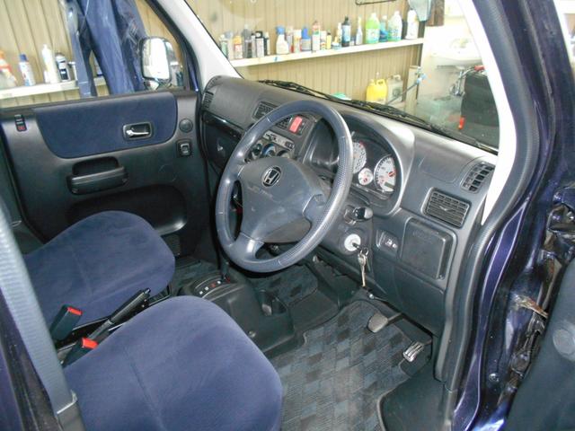 バモス Lローダウン 禁煙車 社外CDオーディオ キーレス(スペア有) ETC 両席エアバック 両側スライドドア 純正13インチAW 自店買取車(10枚目)