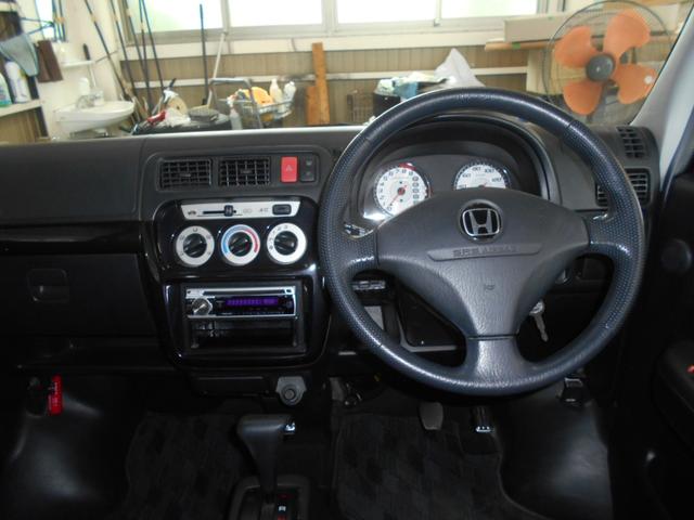 バモス Lローダウン 禁煙車 社外CDオーディオ キーレス(スペア有) ETC 両席エアバック 両側スライドドア 純正13インチAW 自店買取車(11枚目)