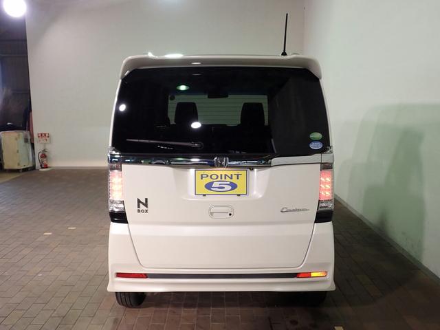 Ｎ－ＢＯＸカスタム Ｇ　ＳＳパッケージ　ワンオーナー　禁煙車　純正ＳＤナビ　ＣＤ・ＤＶＤ再生　フルセグＴＶ　Ｂｌｕｅｔｏｏｔｈ接続　バックカメラ　前後ドラレコ　インテリキー　両側パワースライドドア　ＨＩＤ　純正ＡＷ　タイミングチェーン（23枚目）
