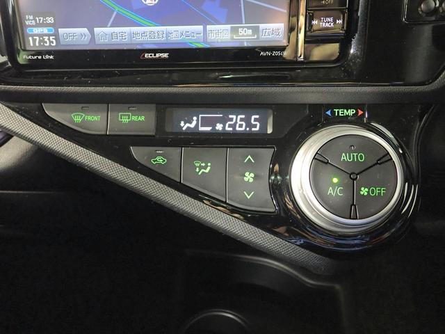 アクア Ｓ　１オーナー　禁煙車　社外ＳＤナビ　ＣＤ・ＤＶＤ再生　フルセグＴＶ　Ｂｌｕｅｔｏｏｔｈ接続　バックカメラ　インテリキー（スペア有）　ＥＴＣ　シートヒーター　トヨタセーフティーセンス　タイミングチェーン（7枚目）