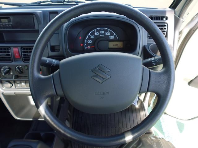キャリイトラック ＫＣエアコン・パワステ　５ＭＴ車　パワーウィンドウ　スズキセーフティサポート　コーナーセンサー　キーレスエントリー　オートライト　純正ラジオ　元試乗車（11枚目）