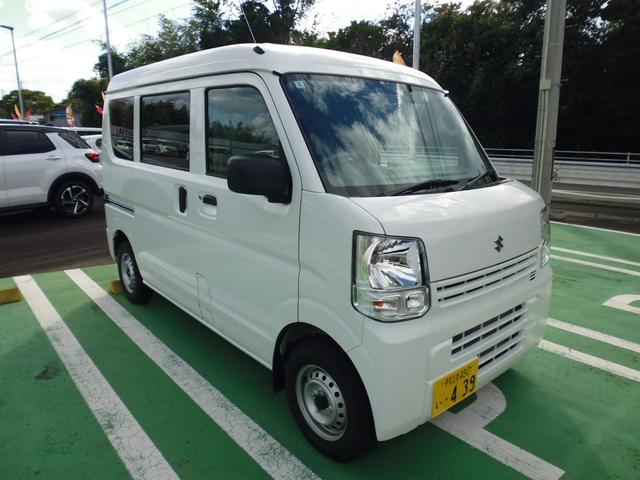 エブリイ ＰＡリミテッド　スズキセーフティサポート　コーナーセンサー　エアコン　パワステ　パワーウィンドウ　キーレスエントリー　純正ラジオ　元試乗車（3枚目）