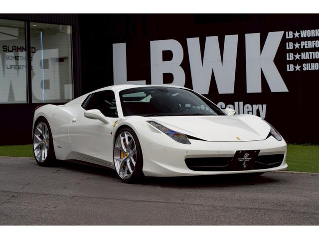 ４５８スパイダー ベースグレード　ＢＣフォージドＦ２１インチＲ２２インチＡＷ！ＰＯＷＥＲ　ＣＲＡＦＴ　ＨＹＢＲＩＤ　ＥＸＨＡＵＳＴ　マフラー！レーシングキャタライザー！ＬＥＤカーボンハンドル！（2枚目）