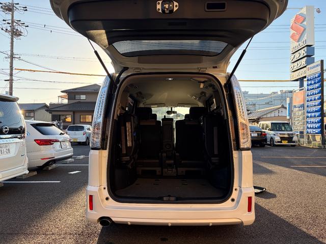 セレナ ライダー S-ハイブリッド 禁煙車 社外ナビTV Bモニター ETC ドラレコ 左右パワースライドドア LEDライト 純正エアロ 社外アルミホイール(38枚目)