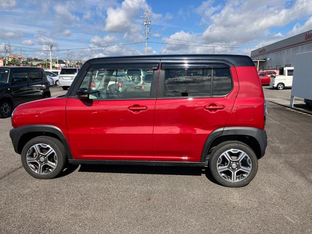 ハスラー Ｘ　純正ナビ　フルセグ　Ｂｌｕｅｔｏｏｔｈ　ＥＴＣ　ＨＩＤ　スマートキー　エネチャージ　キーフリーシステム　シートヒーター付き　イモビライザー　ベンチシートフルフラット　オートライト（5枚目）