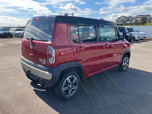 ハスラー Ｘ　純正ナビ　フルセグ　Ｂｌｕｅｔｏｏｔｈ　ＥＴＣ　ＨＩＤ　スマートキー　エネチャージ　キーフリーシステム　シートヒーター付き　イモビライザー　ベンチシートフルフラット　オートライト（9枚目）