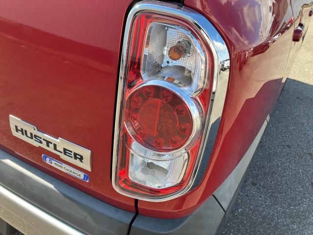 ハスラー Ｘ　純正ナビ　フルセグ　Ｂｌｕｅｔｏｏｔｈ　ＥＴＣ　ＨＩＤ　スマートキー　エネチャージ　キーフリーシステム　シートヒーター付き　イモビライザー　ベンチシートフルフラット　オートライト（30枚目）