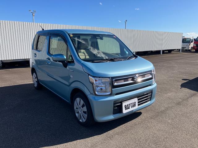 ワゴンＲ ハイブリッドＦＸ　セーフティＰ　純正ナビ　フルセグ　Ｂｌｕｅｔｏｏｔｈ　ワンオーナー　ｉストップ　誤発進抑制装置　スマキー　横滑り防止装置付　ＰＳ　イモビライザー　フルフラットシート　前席シートヒーター　オートエアコン（4枚目）