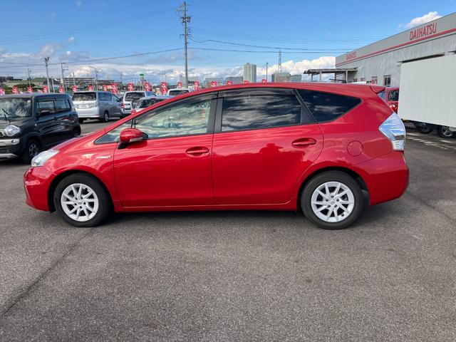 プリウスアルファ G 純正ナビ フルセグ バックカメラ HID ETC 盗難防止装置 衝突安全ボディ エアバッグ ABS オートクルーズコントロール フルオートエアコン サイドSRS(5枚目)