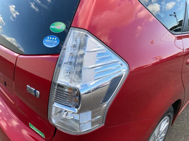 プリウスアルファ G 純正ナビ フルセグ バックカメラ HID ETC 盗難防止装置 衝突安全ボディ エアバッグ ABS オートクルーズコントロール フルオートエアコン サイドSRS(24枚目)