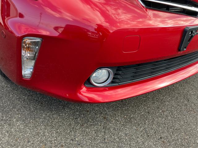 プリウスアルファ G 純正ナビ フルセグ バックカメラ HID ETC 盗難防止装置 衝突安全ボディ エアバッグ ABS オートクルーズコントロール フルオートエアコン サイドSRS(27枚目)