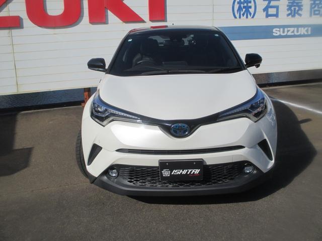 C-HR G 1オーナー車・衝突被害軽減ブレーキ・純正ナビ・バックカメラ・クルーズコントロール・シートヒーター・アルミ・キーフリー&プッシュスタート・電動格納ミラー・ドラレコ・走行46800キロ・車検整備2年付(3枚目)