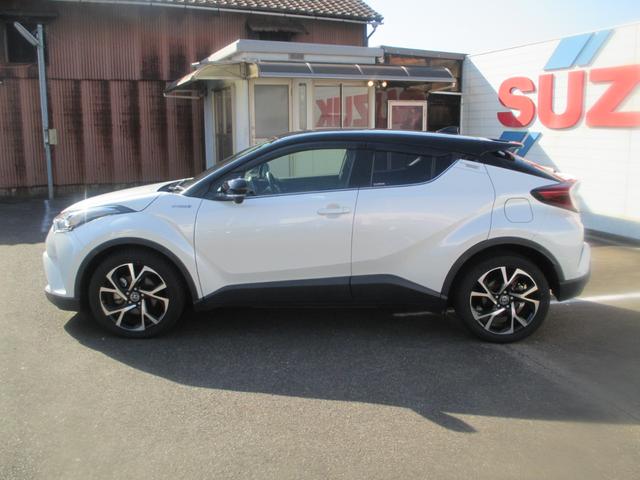 C-HR G 1オーナー車・衝突被害軽減ブレーキ・純正ナビ・バックカメラ・クルーズコントロール・シートヒーター・アルミ・キーフリー&プッシュスタート・電動格納ミラー・ドラレコ・走行46800キロ・車検整備2年付(6枚目)
