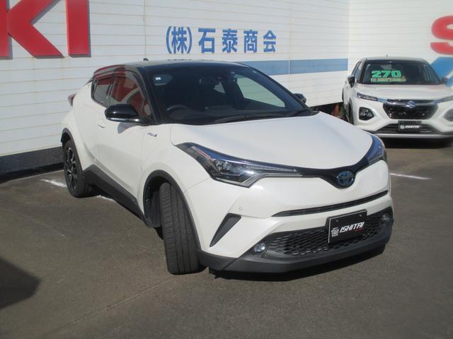 C-HR G 1オーナー車・衝突被害軽減ブレーキ・純正ナビ・バックカメラ・クルーズコントロール・シートヒーター・アルミ・キーフリー&プッシュスタート・電動格納ミラー・ドラレコ・走行46800キロ・車検整備2年付(7枚目)