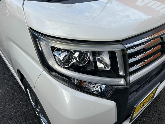 ムーヴ カスタム RS ハイパーSAII ターボ車 SDナビ Bluetoothオーディオ フルセグTV バックモニター LEDヘッドライト ETC ハーフレザーシート スマートキー2本 プッシュ 車線逸脱警報 横滑り防止(9枚目)
