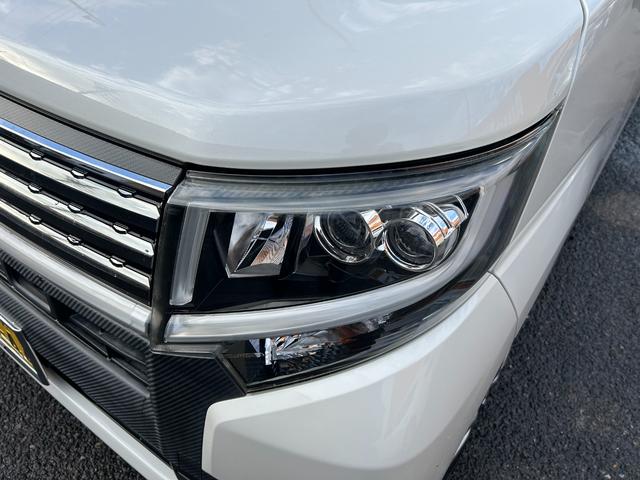 ムーヴ カスタム RS ハイパーSAII ターボ車 SDナビ Bluetoothオーディオ フルセグTV バックモニター LEDヘッドライト ETC ハーフレザーシート スマートキー2本 プッシュ 車線逸脱警報 横滑り防止(10枚目)