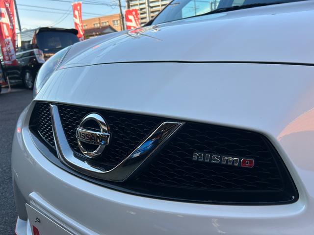 マーチ ニスモ 純正SDナビ Bluetoothオーディオ フルセグTV バックモニター スマートキー ETC 純正16インチアルミ フルエアロ オートエアコン 専用ステアリング(9枚目)