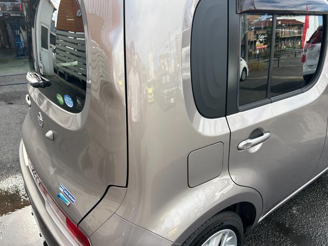 キューブ 15X 純正SDナビ バックモニター フルセグTV CD再生 ETC スマートキー2本 プッシュスタート アイドリングストップ プライバシーガラス ベンチシート 車検2年付 取扱説明書 禁煙車(63枚目)