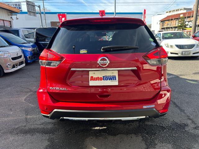 エクストレイル ２０Ｘ　後期型　純正９インチナビ　Ｂｌｕｅｔｏｏｔｈオーディオ　フルセグ　アラウンドビューモニター　エマージェンシーブレーキ　カプロンシート　パワーバックドア　ＥＴＣ　デジタルインナーミラー　禁煙（8枚目）