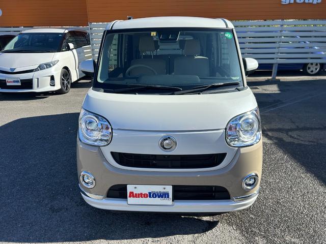 ムーヴキャンバス Ｇメイクアップリミテッド　ＳＡＩＩＩ　ツートン　ナビＴＶ　Ｂｌｕｅｔｏｏｔｈオーディオ　全方位モニター　両側パワースライド　ＥＴＣ　スマートキー　衝突被害軽減ブレーキ　シートヒーター　ＬＥＤヘッドライト　フォグランプ　禁煙（7枚目）