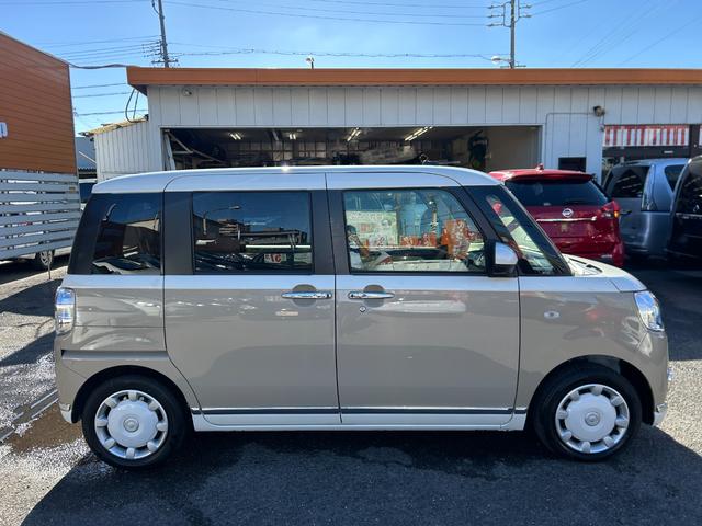 ムーヴキャンバス Ｇメイクアップリミテッド　ＳＡＩＩＩ　ツートン　ナビＴＶ　Ｂｌｕｅｔｏｏｔｈオーディオ　全方位モニター　両側パワースライド　ＥＴＣ　スマートキー　衝突被害軽減ブレーキ　シートヒーター　ＬＥＤヘッドライト　フォグランプ　禁煙（65枚目）