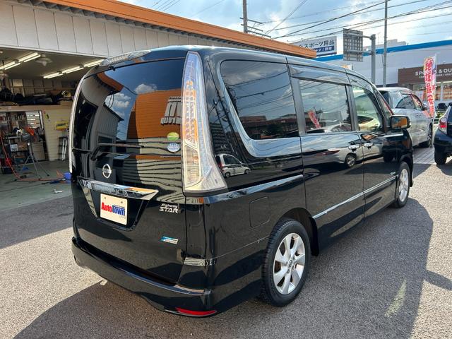 セレナ ハイウェイスター　Ｓ－ハイブリッド　１年保証付　純正ＳＤナビＴＶ　バックモニター　電動スライド　スマートキー２本　プッシュスタート　ＥＴＣ　ＨＩＤヘッドライト　フォグランプ　タイミングチェーン　オートエアコン　ハイブリッド　保証書　禁煙（52枚目）