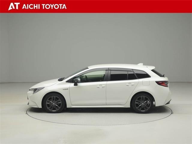 カローラツーリング ハイブリッド　ダブルバイビー　追突軽減ブレーキ　バックモニタ　地デジフルセグ　ＤＶＤ　横滑防止　ナビＴＶ　スマキー　ＬＥＤライト　デュアルエアバッグ　エアコン　オートクルーズ　サイドエアバッグ　ＥＴＣ付　ＰＳ　キーフリー　ＡＢＳ（3枚目）