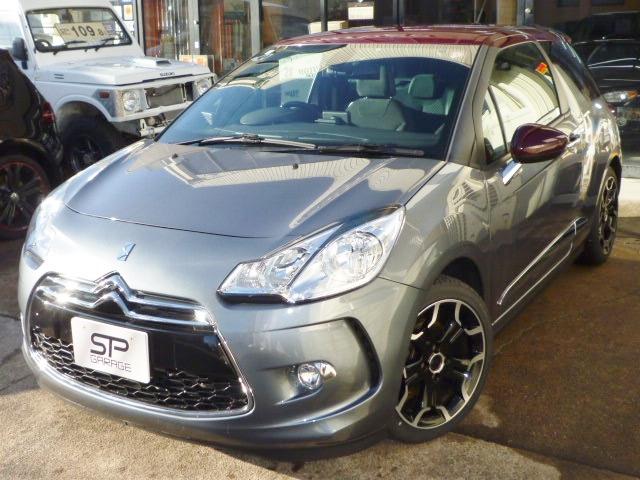 ＤＳ３ スポーツシック　６速マニュアルシフト／ターボエンジン／車検Ｒ７．７／タイヤ前後９分山有／純正アルミホイール／ドライブレコーダー／レーダー／ＥＴＣ／ポータブルナビ／革ハンドル／禁煙車（2枚目）