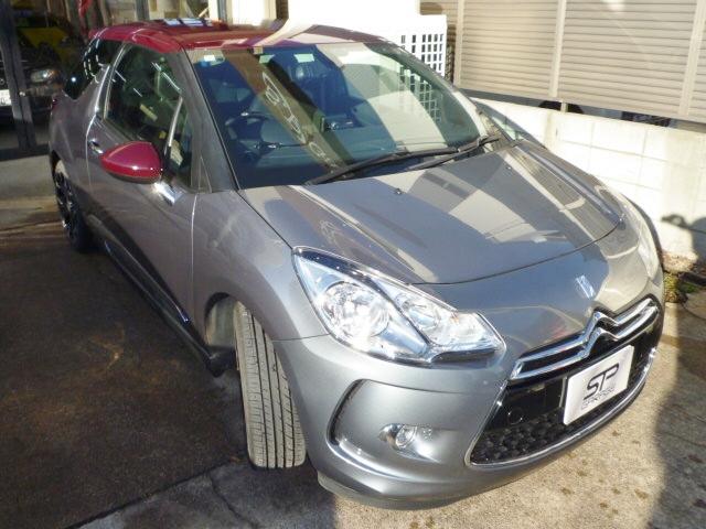 ＤＳ３ スポーツシック　６速マニュアルシフト／ターボエンジン／車検Ｒ７．７／タイヤ前後９分山有／純正アルミホイール／ドライブレコーダー／レーダー／ＥＴＣ／ポータブルナビ／革ハンドル／禁煙車（5枚目）