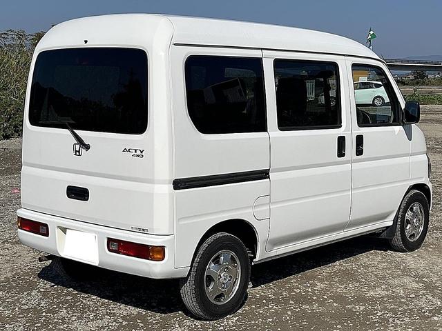 アクティバン SDX 4WD 12か月走行無制限保証付き 事業用登録可能車両 FMAMラジオ ボディ同色バンパー カーエアコン 純正アルミ ハイルーフ スペアタイヤ カップホルダー 光軸調節 手巻きウインドウ サンバイザー(36枚目)