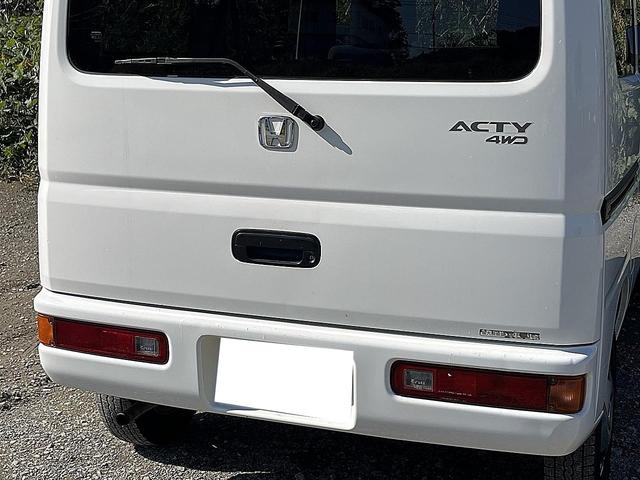 アクティバン SDX 4WD 12か月走行無制限保証付き 事業用登録可能車両 FMAMラジオ ボディ同色バンパー カーエアコン 純正アルミ ハイルーフ スペアタイヤ カップホルダー 光軸調節 手巻きウインドウ サンバイザー(55枚目)