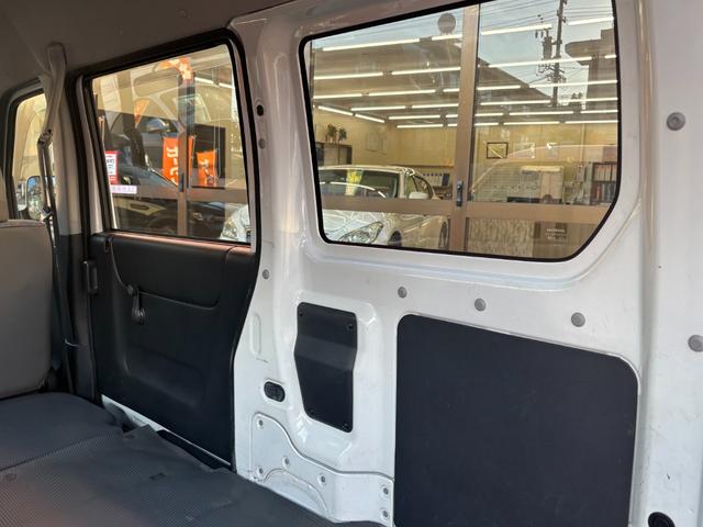 アクティバン ＳＤＸ　ハイルーフ　【事業用登録ＯＫ】　１２ヶ月走行距離無制限保証付き　エアコン　パワーステアリング　ワンセグ／ラジオ／ＣＤ視聴　ヘッドライトレベライザー　２０２３年製造ダンロップタイヤ　サイドバイザー（41枚目）
