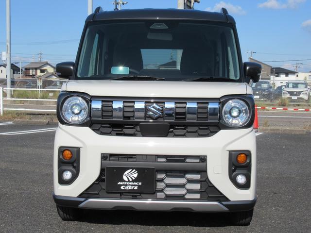 スペーシアギア ハイブリッドXZ ターボ 届出済未使用車 新車保証付 スズキセーフティサポート 衝突被害軽減システム レーダークルーズコントロール ヘッドアップディスプレイ シートヒーター ステアリングヒーター スマートキー2個(54枚目)