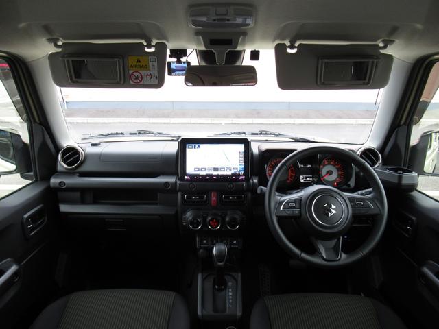 ジムニー XC 新車保証付 スズキセーフティサポート 9インチメモリーナビ/フルセグTV/バックカメラ/ETC/ クルーズコントロール/オートエアコン/フロントシートヒーター/LEDヘッドライト スマートキー2個(2枚目)