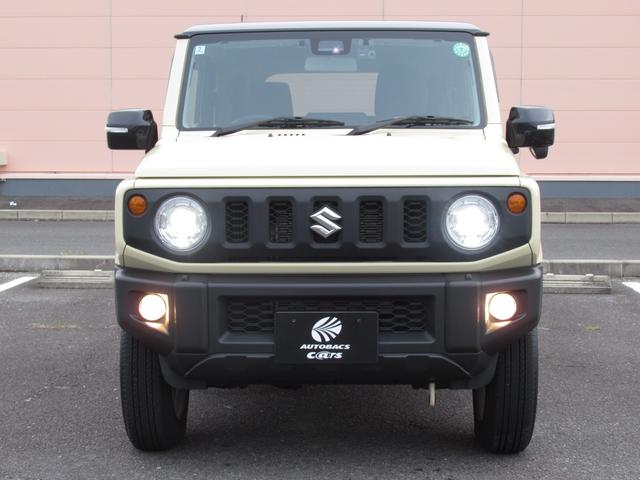 ジムニー XC 新車保証付 スズキセーフティサポート 9インチメモリーナビ/フルセグTV/バックカメラ/ETC/ クルーズコントロール/オートエアコン/フロントシートヒーター/LEDヘッドライト スマートキー2個(3枚目)