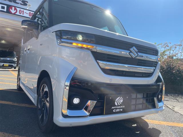 スペーシアカスタム ハイブリッドXS 届出済未使用車 360カメラ 運転席助手席エアバック サイドカーテンエアバック 両側電動パワースライドドア LEDヘッドライト 電動格納ドアミラー スマートキー オートクルーズコントロール(55枚目)