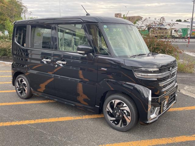 スペーシアカスタム ハイブリッドXS 届出済未使用車 360カメラ 運転席助手席エアバック サイドカーテンエアバック 両側電動パワースライドドア LEDヘッドライト 電動格納ドアミラー スマートキー オートクルーズコントロール(7枚目)