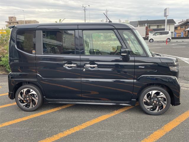スペーシアカスタム ハイブリッドXS 届出済未使用車 360カメラ 運転席助手席エアバック サイドカーテンエアバック 両側電動パワースライドドア LEDヘッドライト 電動格納ドアミラー スマートキー オートクルーズコントロール(8枚目)
