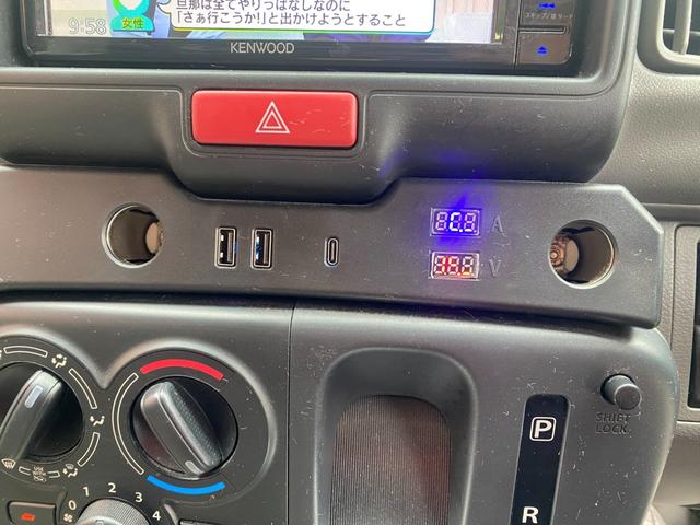 エブリイ ＰＣ　ルーフキャリア　ＬＥＤヘッド　衝突軽減ブレーキ　社外ＳＤナビ　フルセグＴＶ　キーレス　社外１４インチＡＷ　ＥＴＣ　ドラレコ　Ｂｌｕｅｔｏｏｔｈ（21枚目）