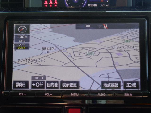 ルーミー カスタムG-T 両側パワスラ フリップダウン 純正ナビ・TV バックカメラ ドラレコ前後 LEDヘッド ETC スマートキー Bluetooth 純正15インチAW フォグ フロアマット(18枚目)