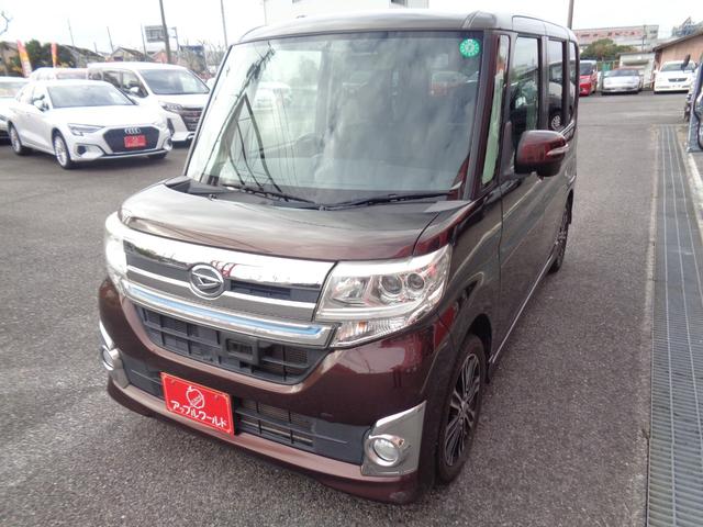 タント カスタムRS SA 両側パワースライドドア スマートアシスト LEDヘッドライト スマートキー 純15インチAW オートリトラミラー プッシュスタート ETC ラジオ CD再生可能 フロアマット(3枚目)