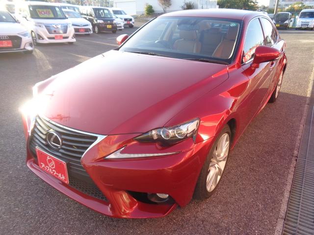 ＩＳ ＩＳ２５０　バージョンＬ　茶レザーシート　純正ＳＤナビ　フルセグＴＶ　パワーシート　シートヒーター　シートクーラー　スマートキー　バックカメラ　ＥＴＣ　ドラレコ　パドルシフト　クルーズコントロール　フロアマット　電格ミラー（13枚目）